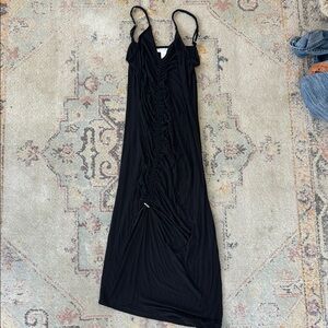 Motherhood Maternity Black Maxi Dress